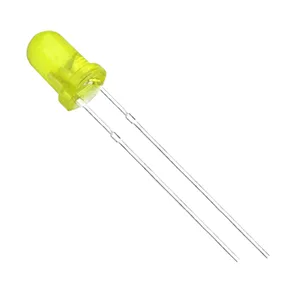 DIP LED Yellow 5 mm (Pack of 10)