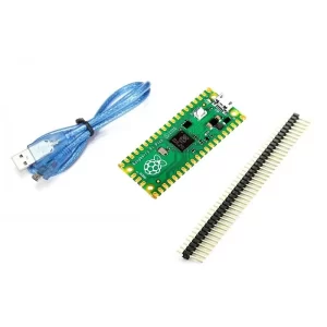 Raspberry Pi Pico With Micro USB Cable & Headers